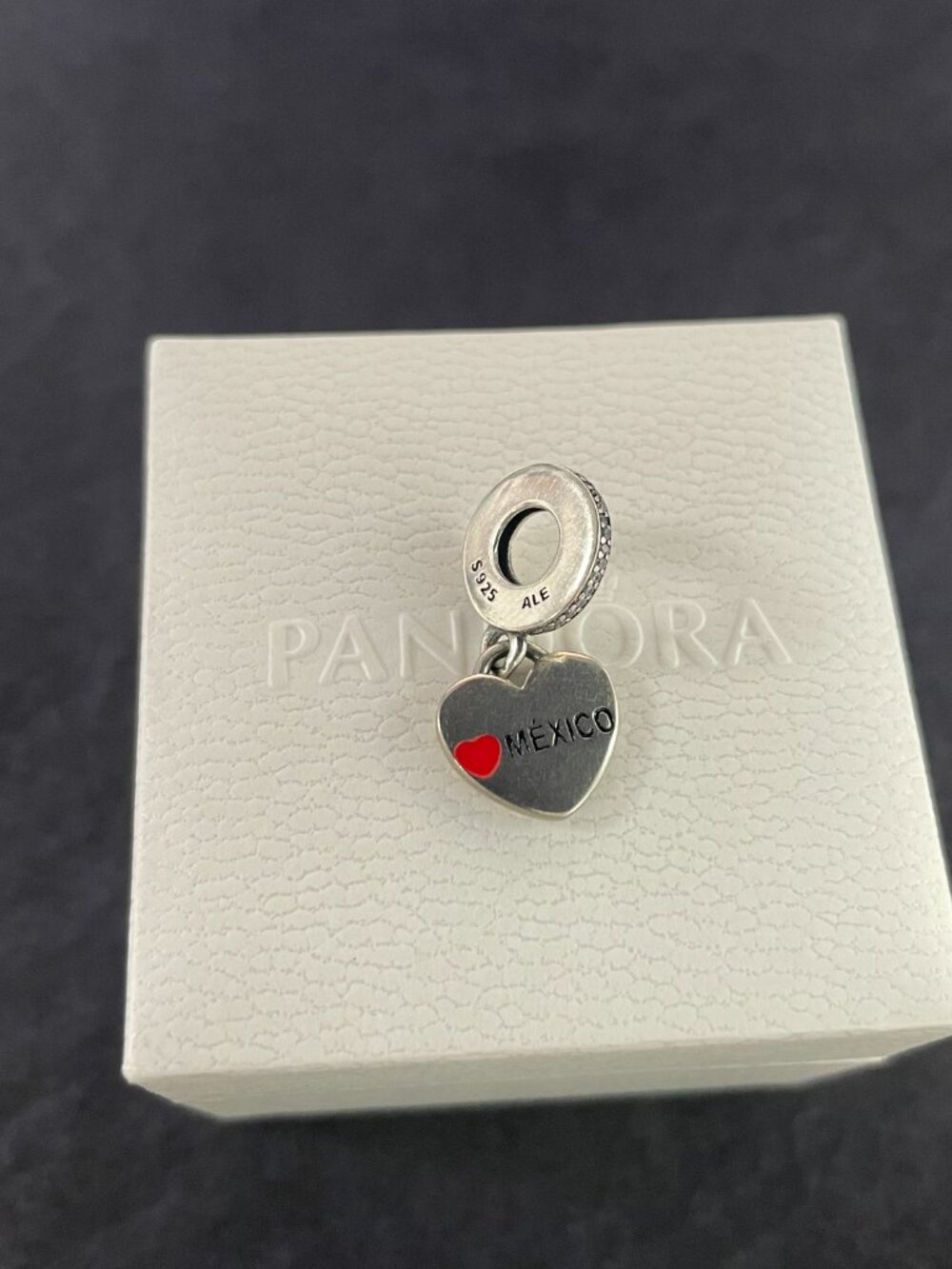 Original Pandora I love the Mexican flag charm - Picture 5 of 5